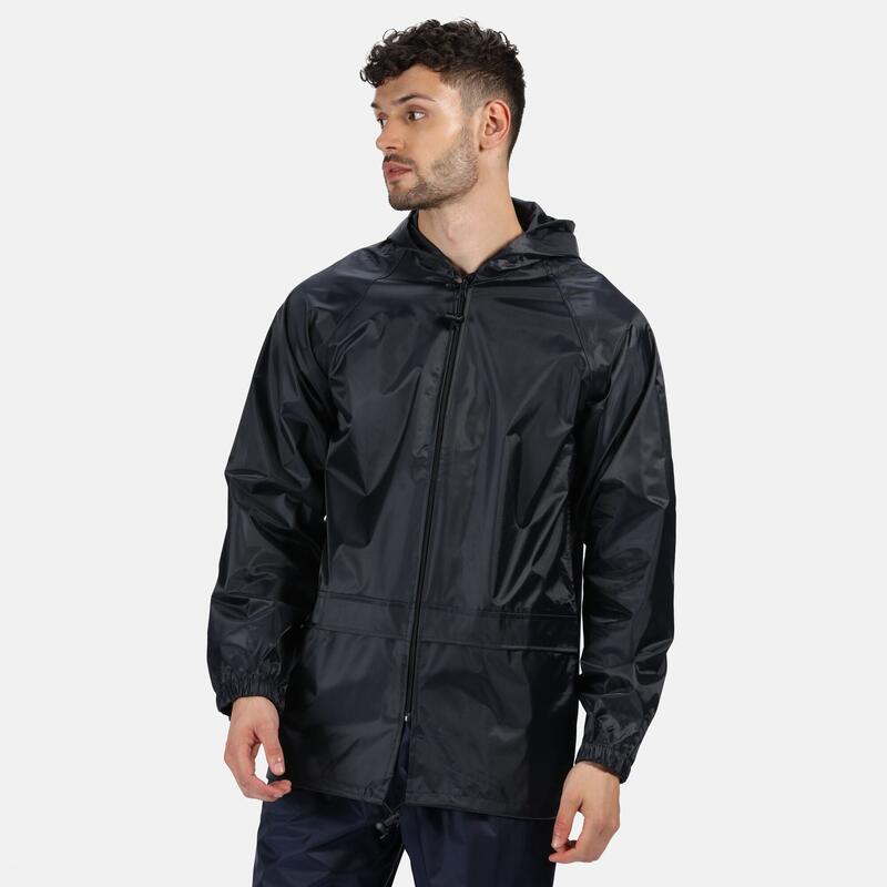 Stormbreak Veste imperméable à capuche Homme (Bleu marine)