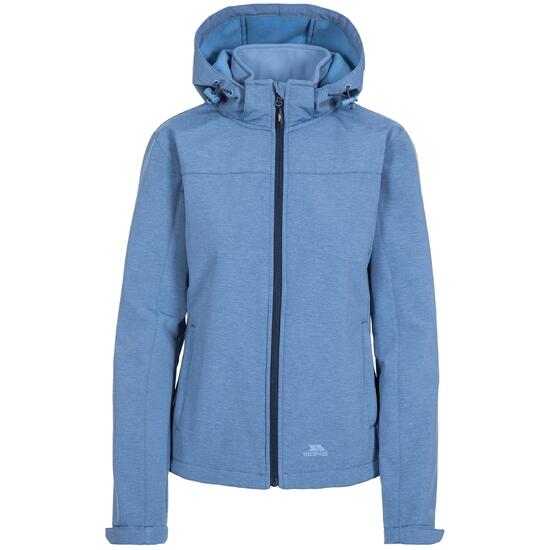 SoftshellJacke Leah Damen Denim meliert