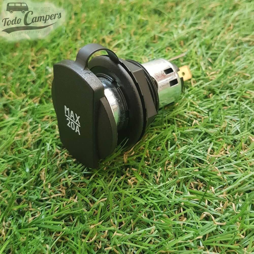 Toma empotrable de mechero 12V - 20A 2/5