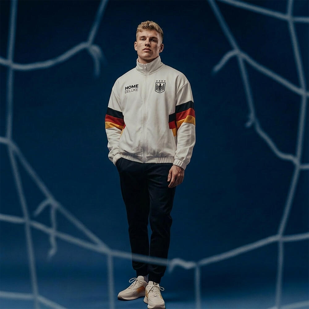 Deutschland Retro Trainingsjacke WM 2026 Fan Artikel M 6/7