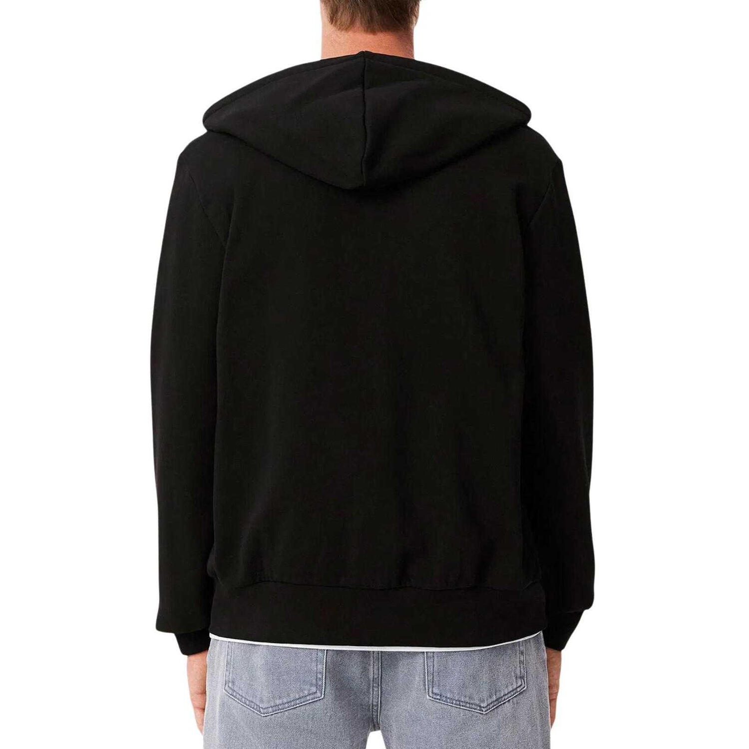 Geborduurde Logo Hoodie Heren (Zwart) 2/4