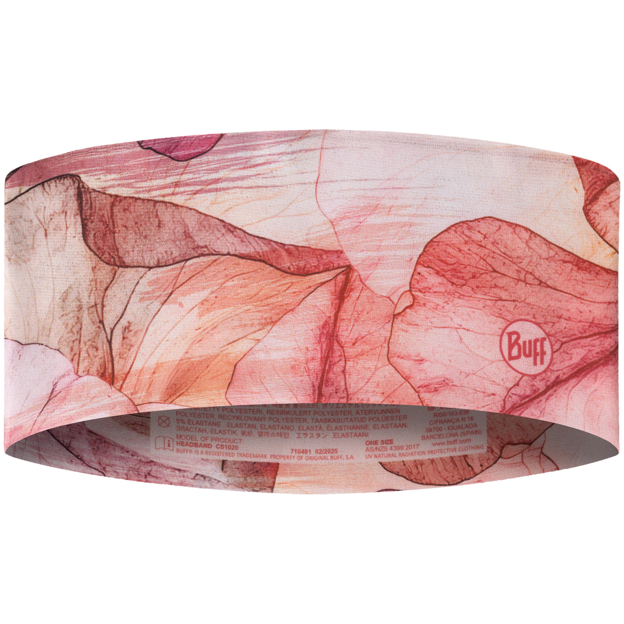 Cinta CoolNet UV® Wide Unisex Buff Rosa 3/5