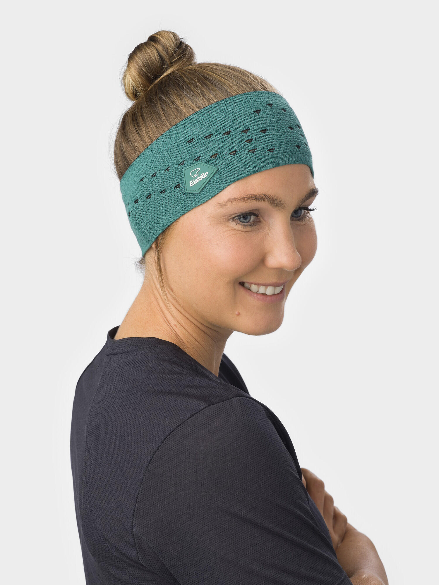 Stirnband Aeka Sportstrinband Herren Damen Headband kühlend atmungsaktiv Viskose 4/6