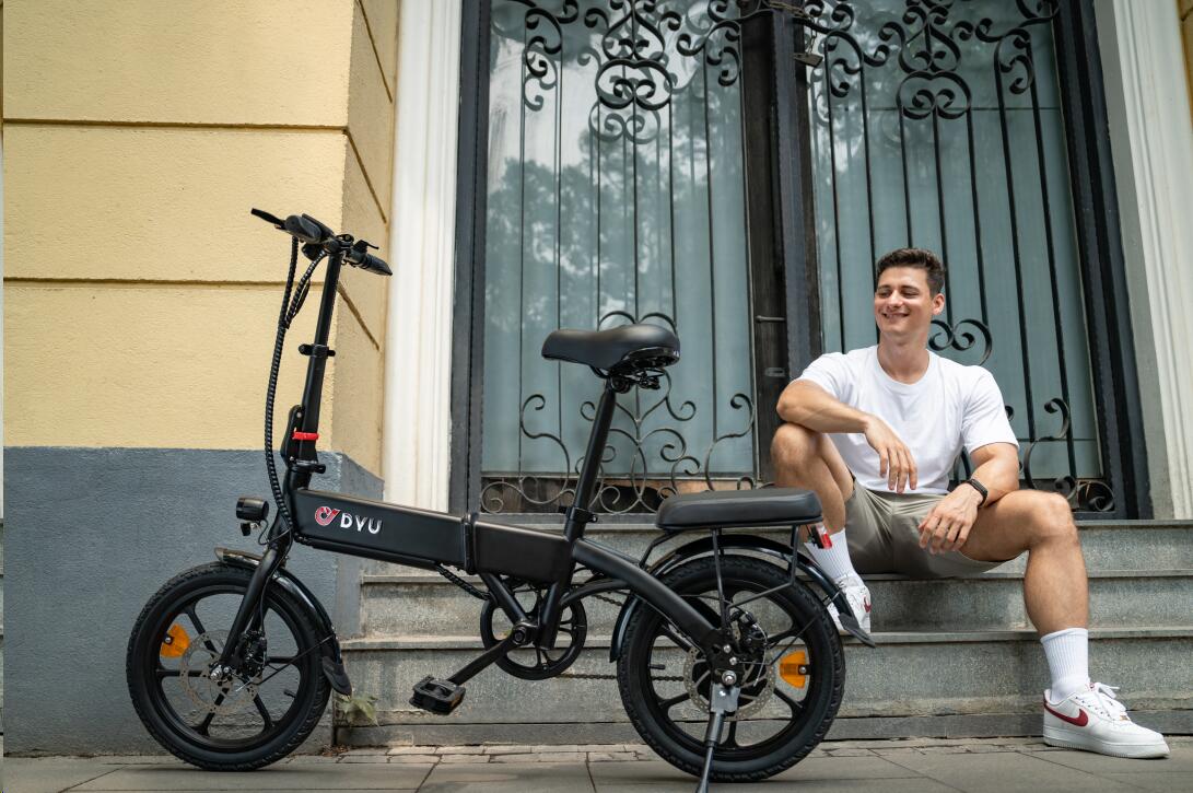 Bicicletta elettrica pieghevole DYU A1F Pro da 16 pollici: mobilità urban 7/7