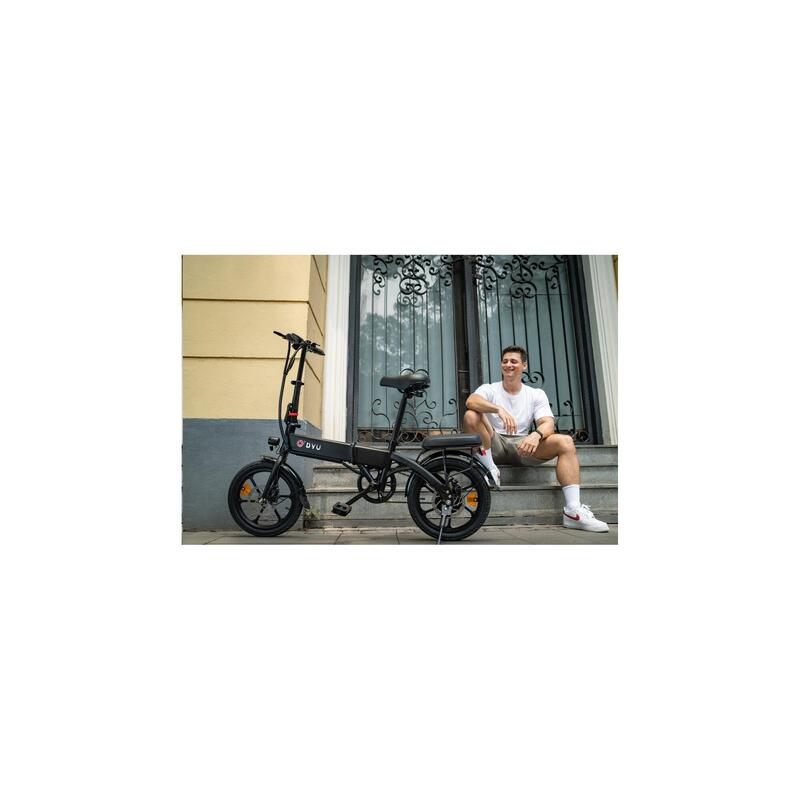 Bicicletă electrică pliabilă DYU A1F Pro – bicicletă electrică compactă de oraș