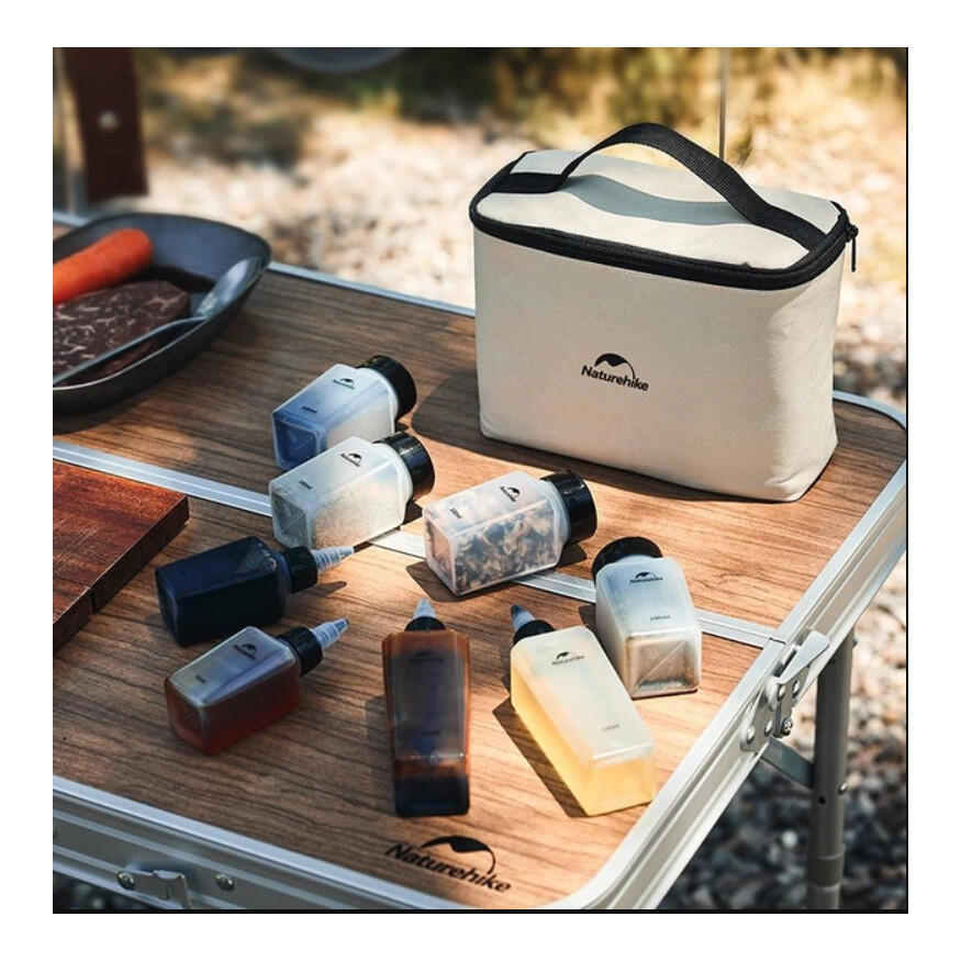 Naturehike portable seasoning bottle set 8in1 4/7
