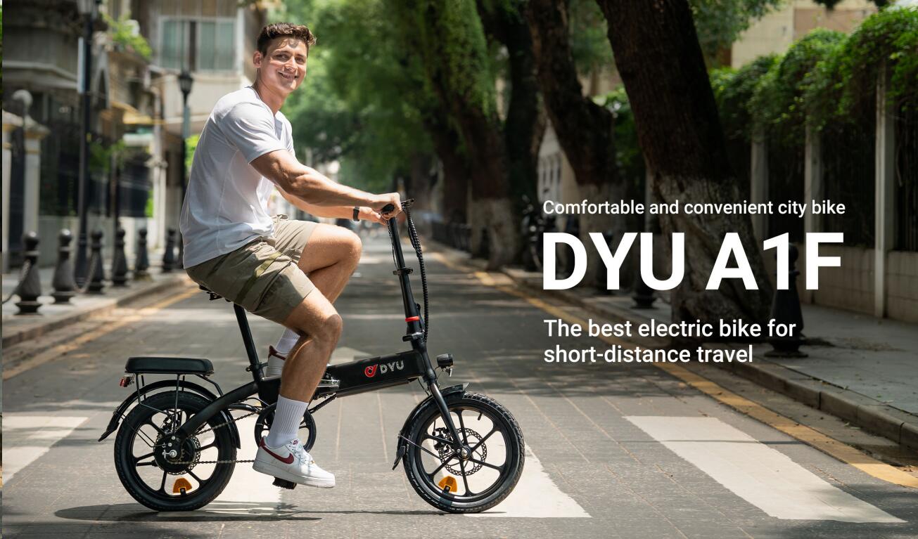 Bicicletta elettrica pieghevole DYU A1F Pro da 16 pollici: mobilità urban 6/7
