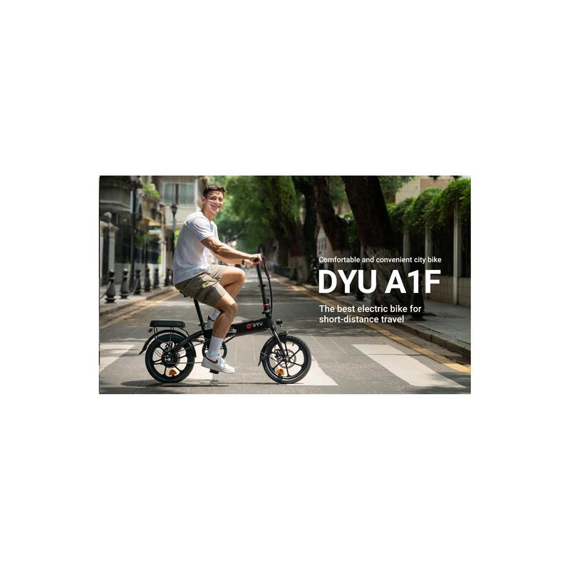 Bicicletă electrică pliabilă DYU A1F Pro – bicicletă electrică compactă de oraș