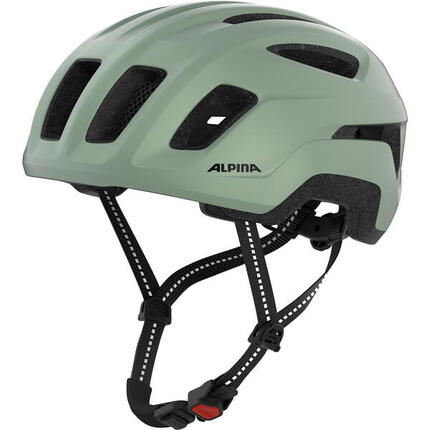 Olympic Sportswear Alpina Paranus Fahrradhelm 59–61 cm mattgrün
