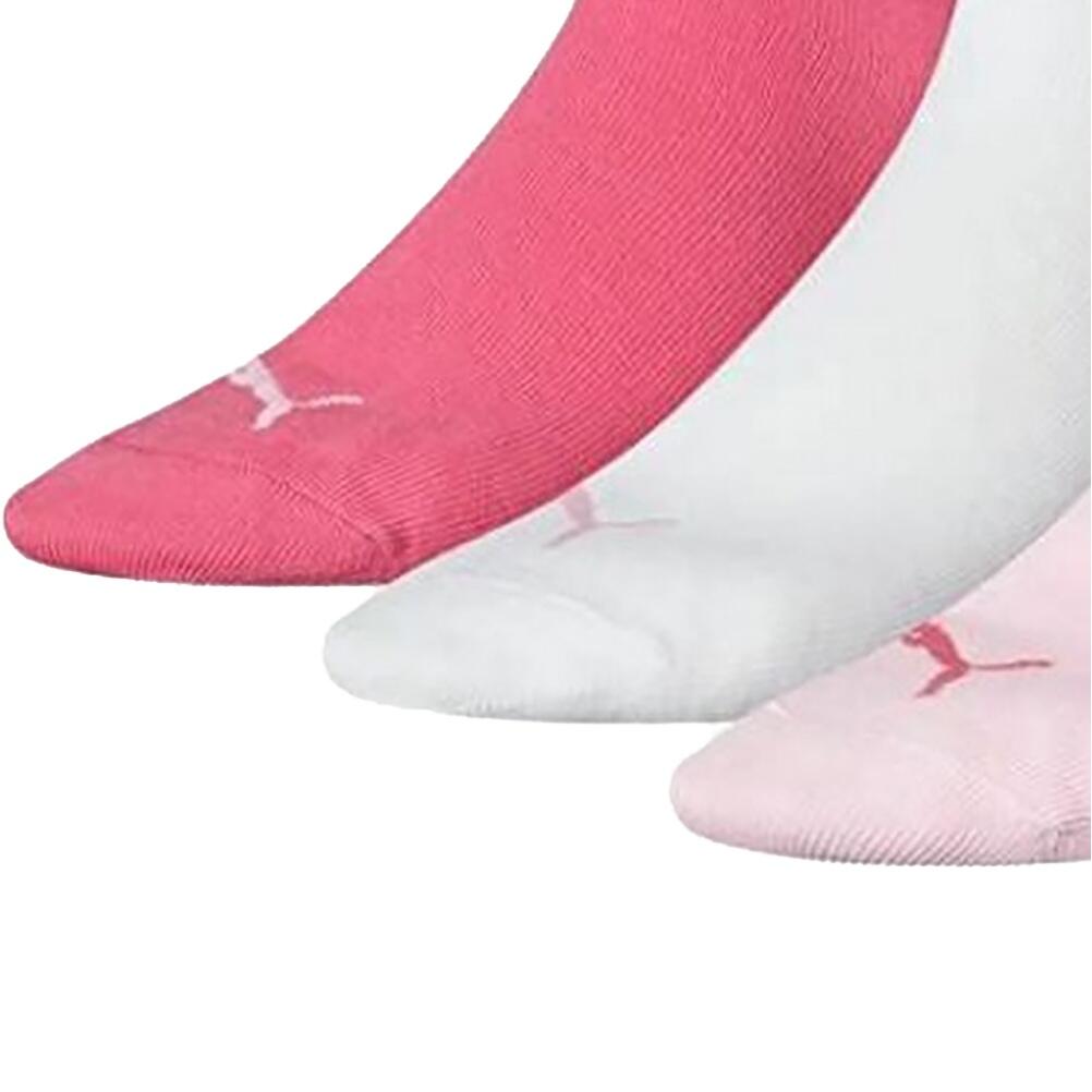 Unisex Adult Quarter Training Ankle Socks (Pack of 3) (Pink) 2/2