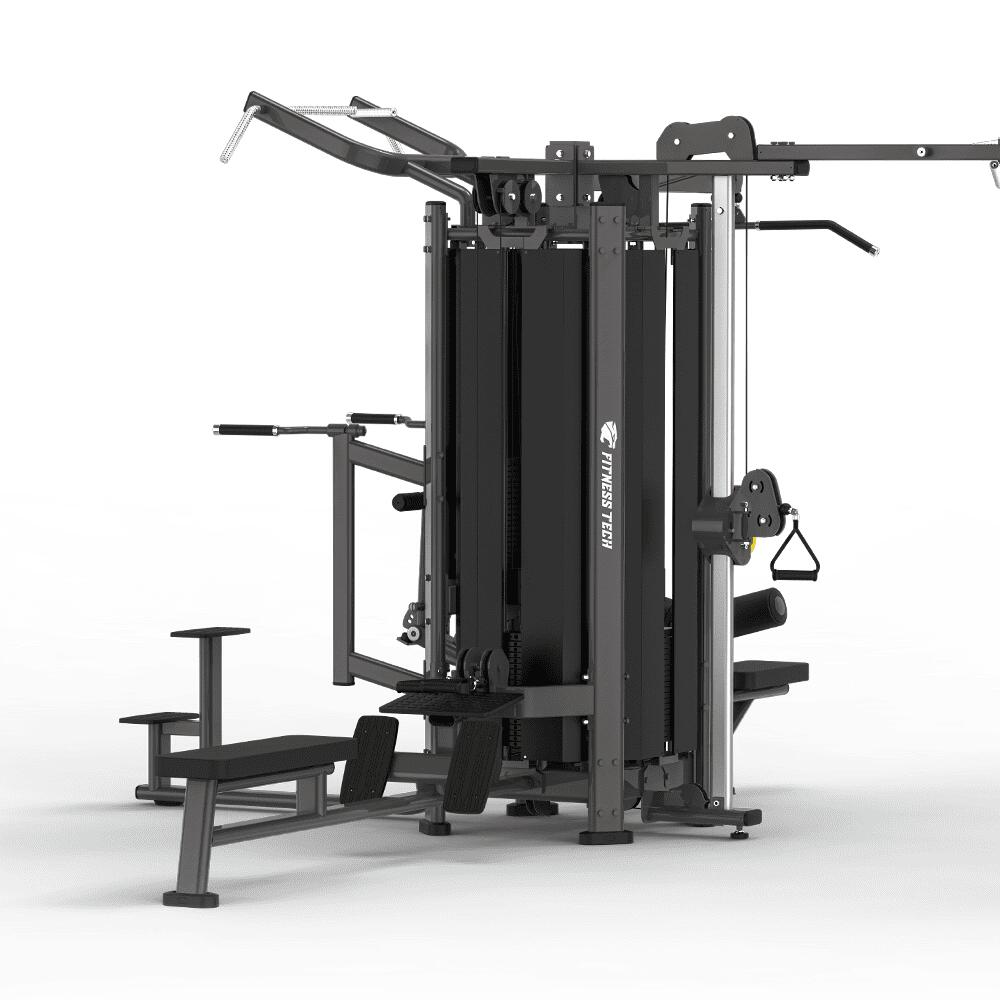 Multistation 5 postes à poulies et tractions Pro Series Fitness Tech 2/3