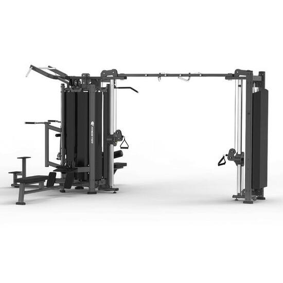 Pro Series Fitness Tech 5-positie multistation met katrollen en pull-ups
