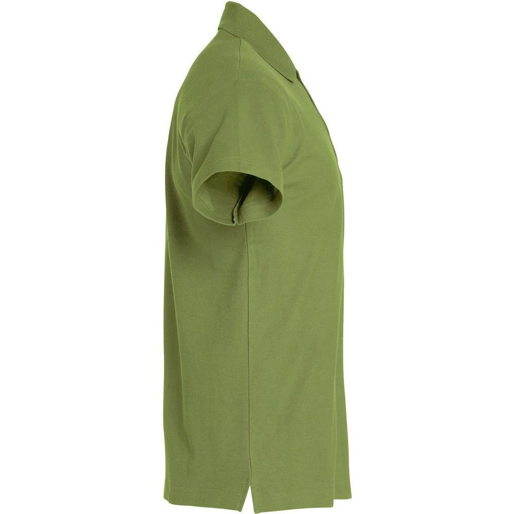 "Basic" Poloshirt für Herren Armee-Grün 4/4