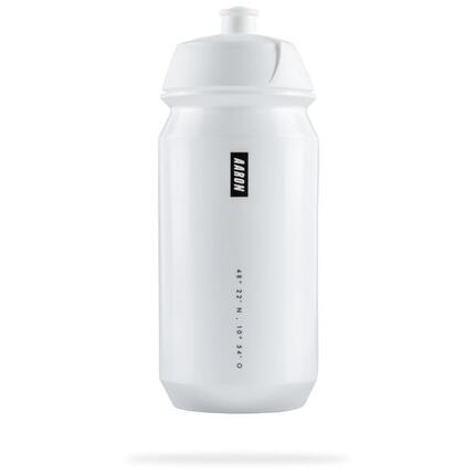 ECO Fahrrad-Trinkflasche - 500 ml, biologisch abbaubar, BPA-frei - Weiß