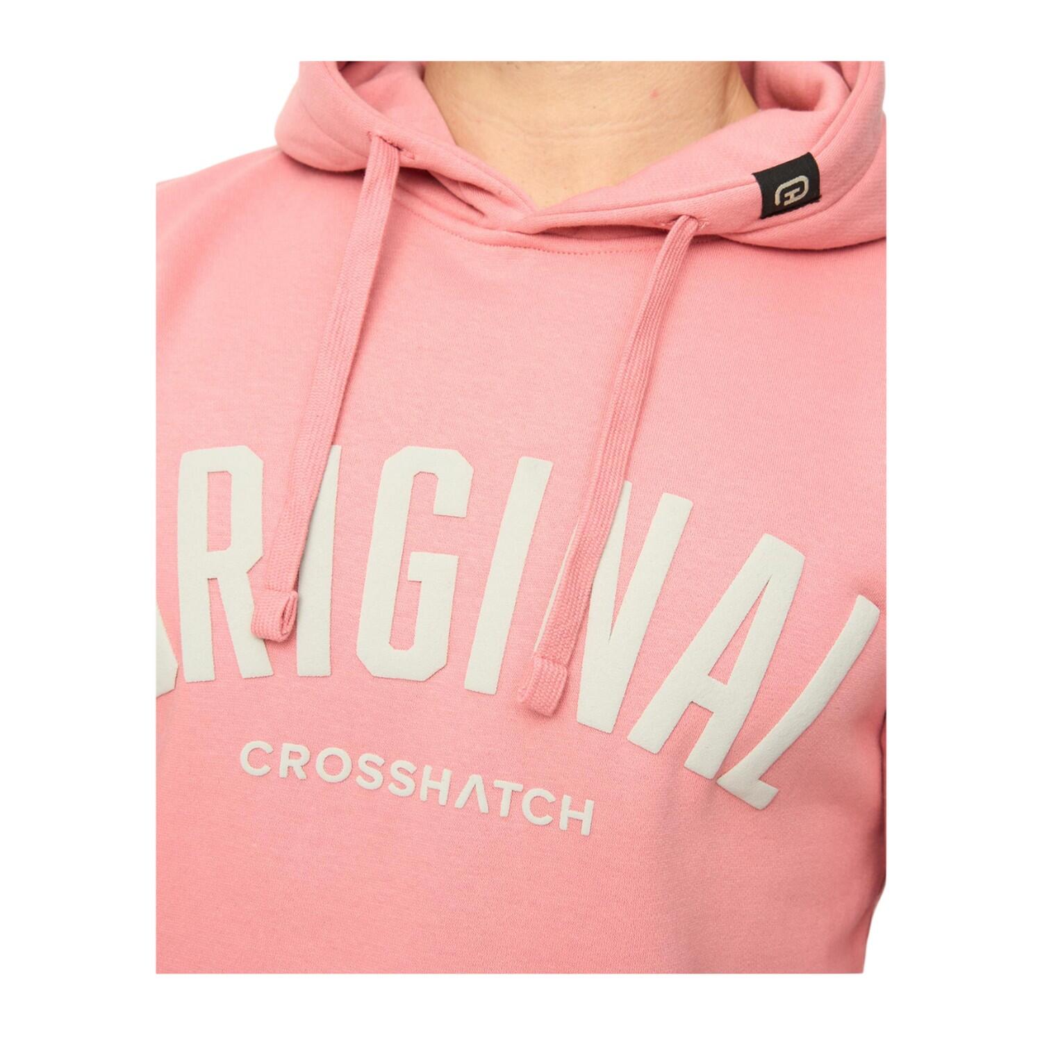 Felpa Con Cappuccio Uomo Crosshatch Kensby Rosa 4/4