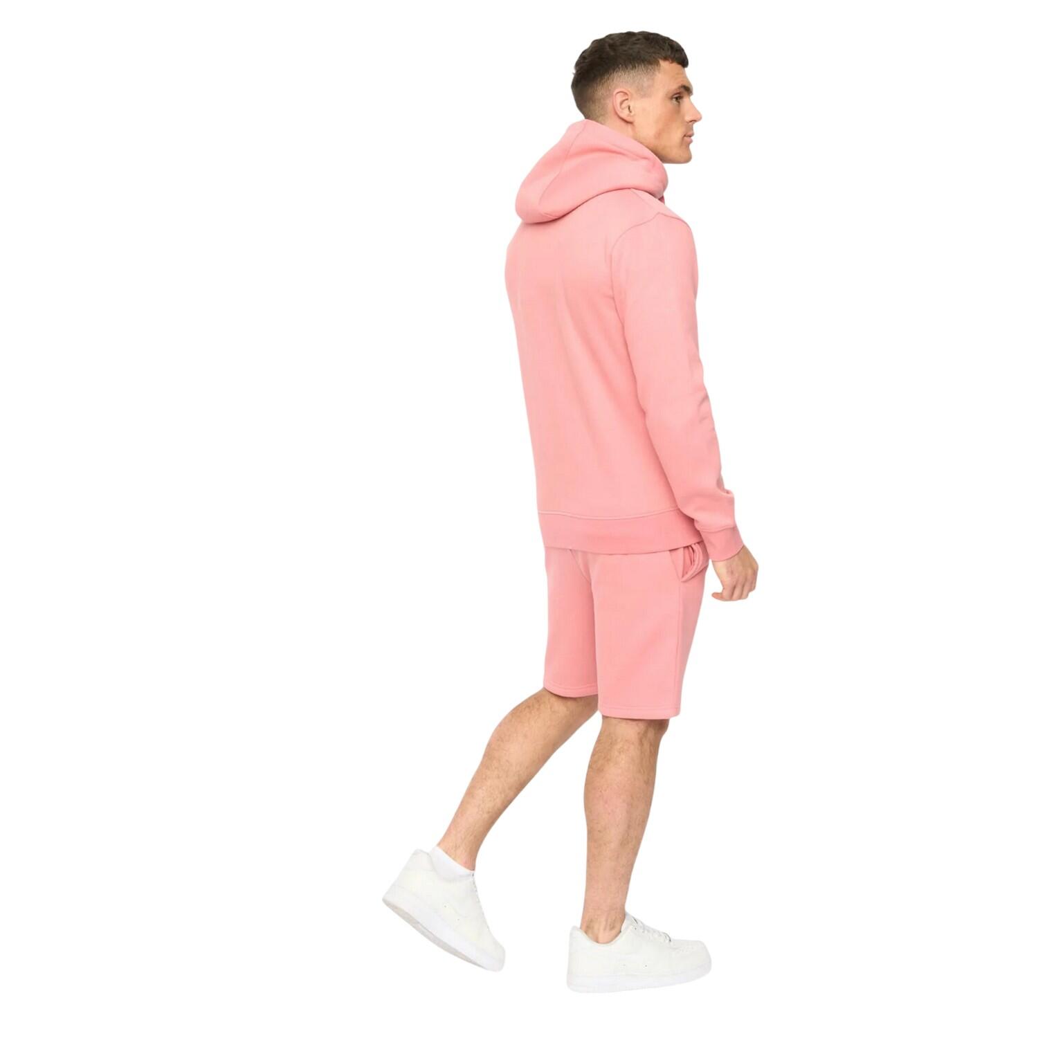Felpa Con Cappuccio Uomo Crosshatch Kensby Rosa 3/4
