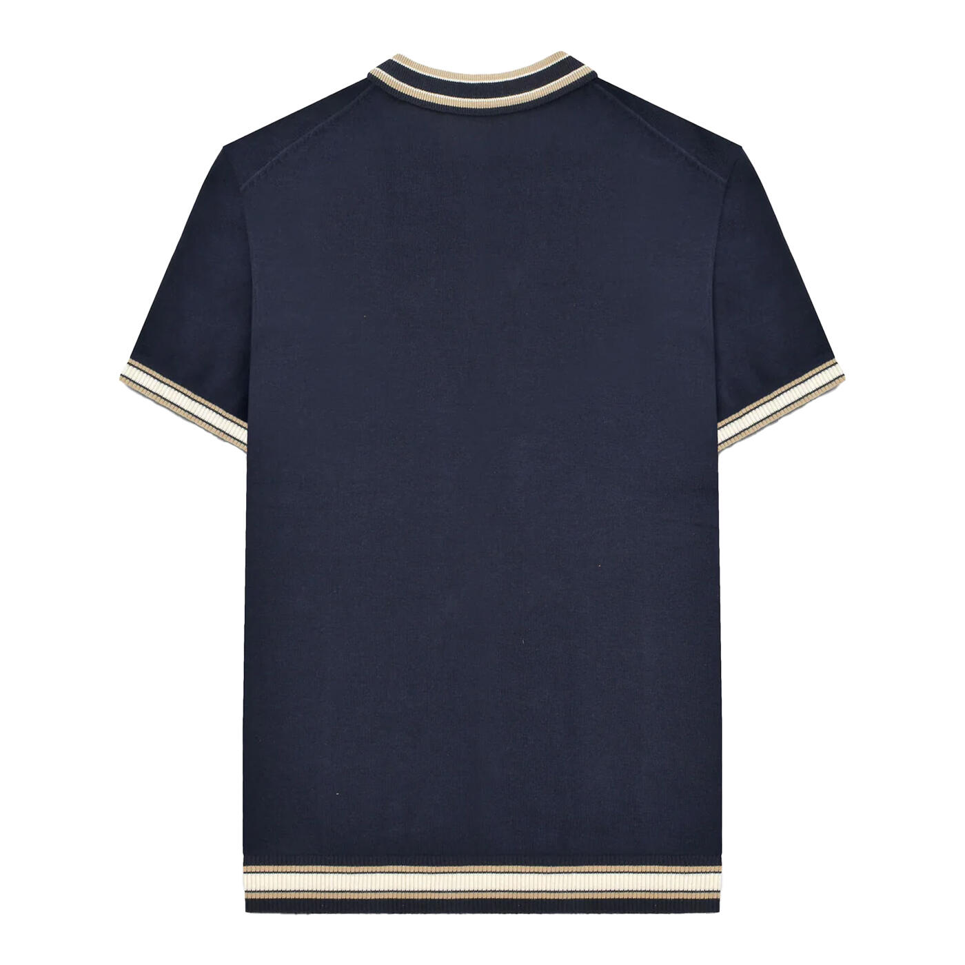 Maglietta Polo Bordato Uomo Lambretta SS25 Blu Navy 3/3