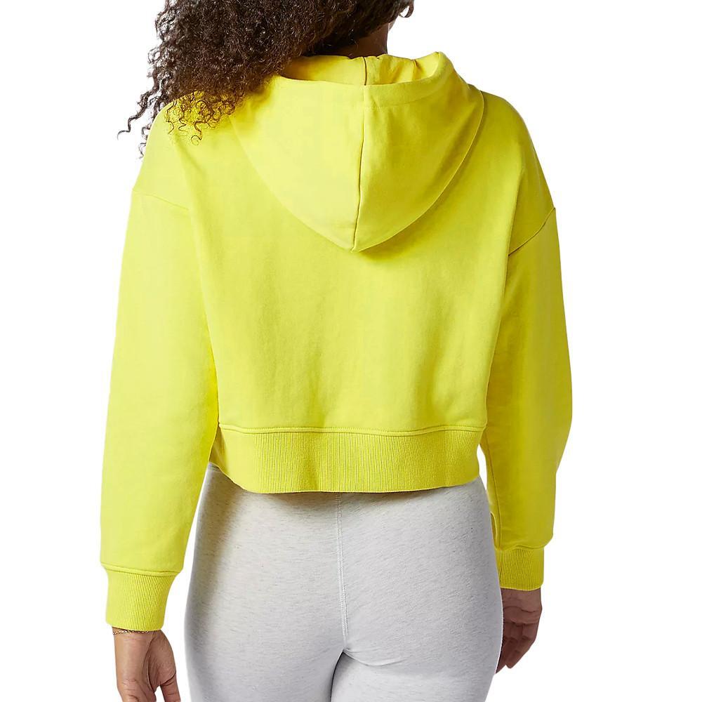 Sweat zippé Jaune Femme New Balance Essential 2/3