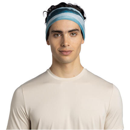 Opaska na głowę Buff Coolnet UV Wide Headband - aler teal