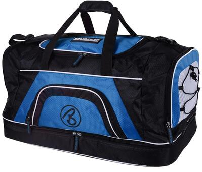 BRUBAKER Borsa sportiva XXL 90L - Borsone grande nero verde