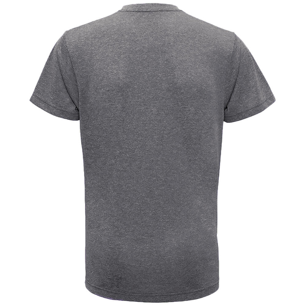Tri Dri Fitness TShirt, kurzärmlig Herren Schwarz meliert 2/3