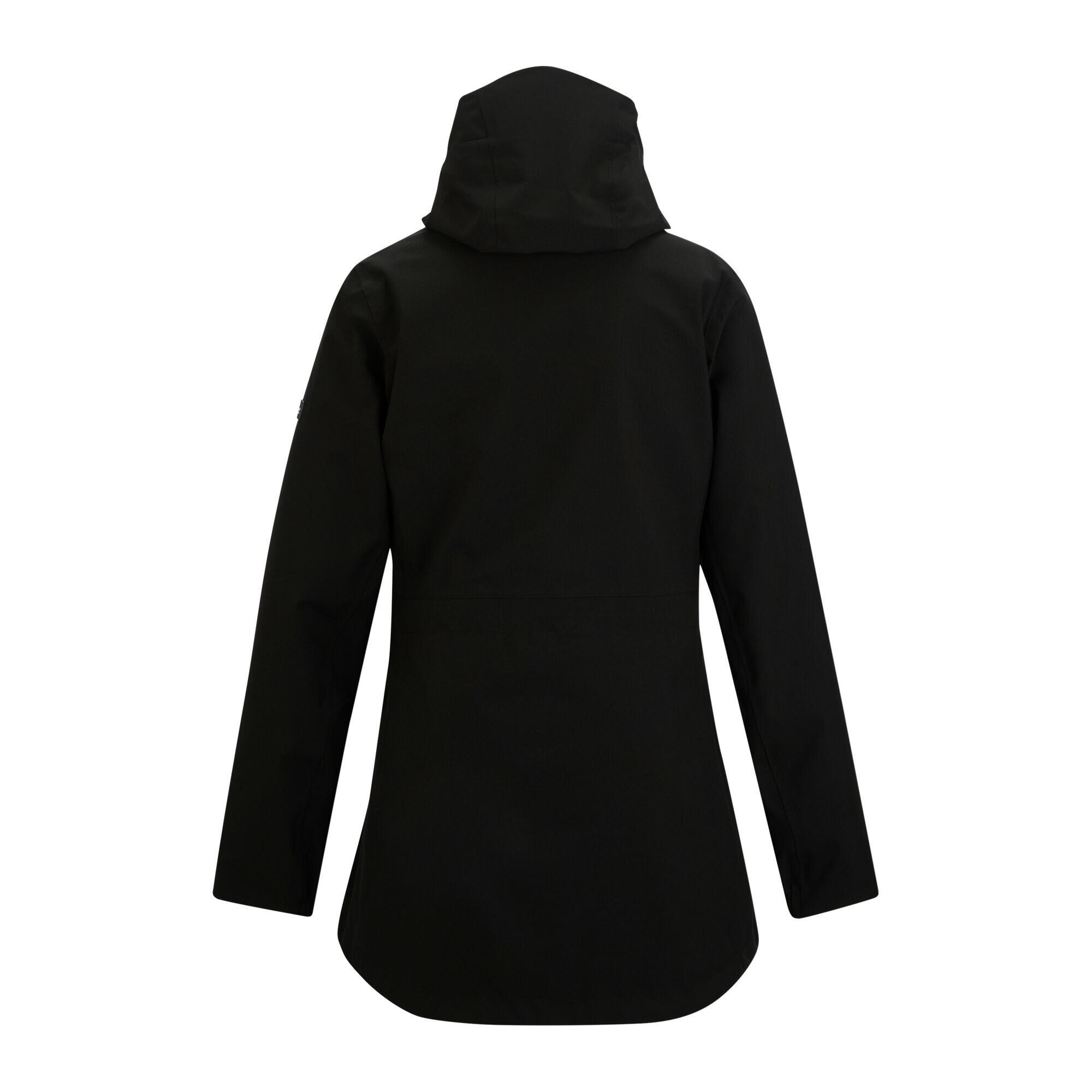 Veste Imperméable À Capuche NATALINA Femme (Noir) 2/5