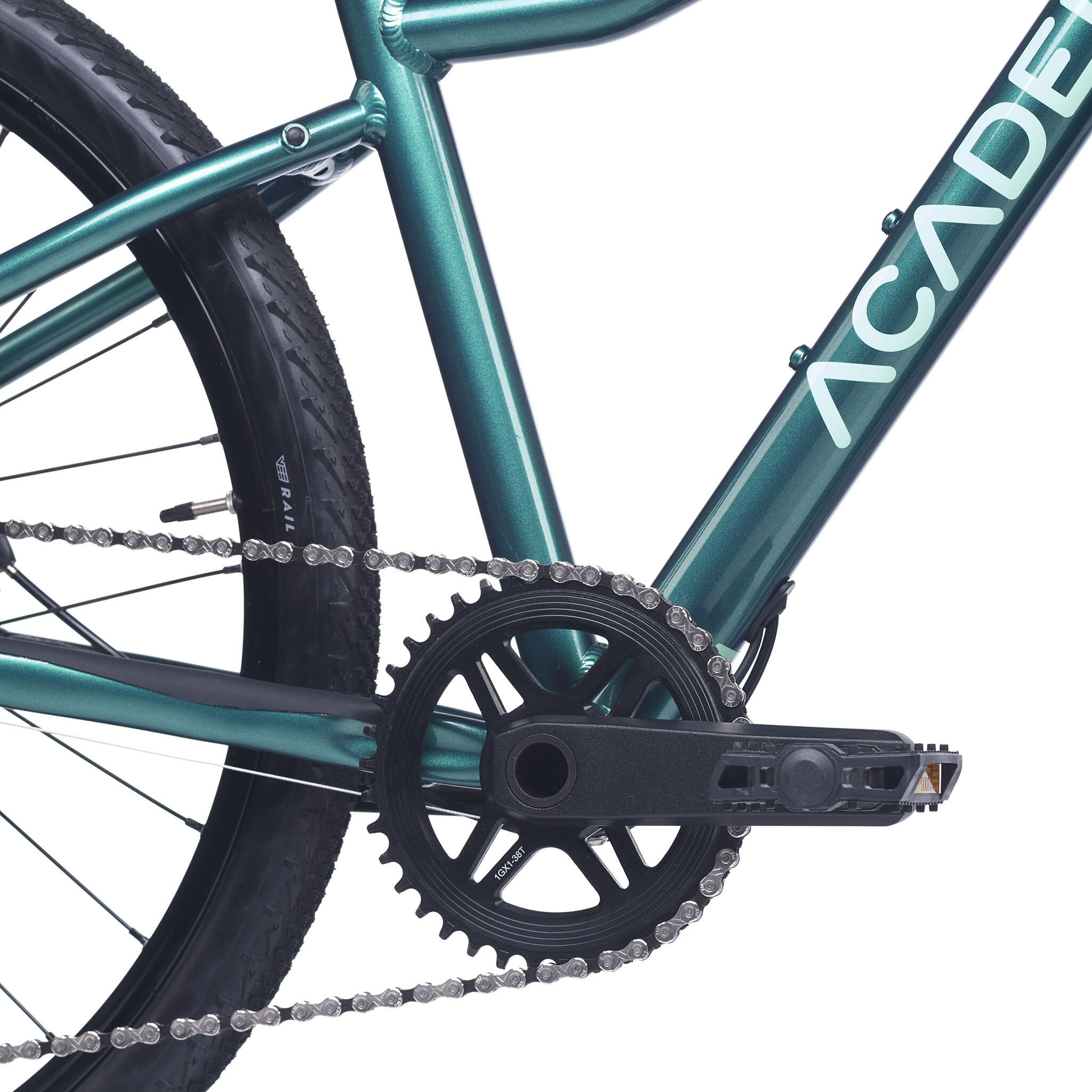 ACADEMY Gravel 7 - 27,5 inch kindergravelbike forest 3/7