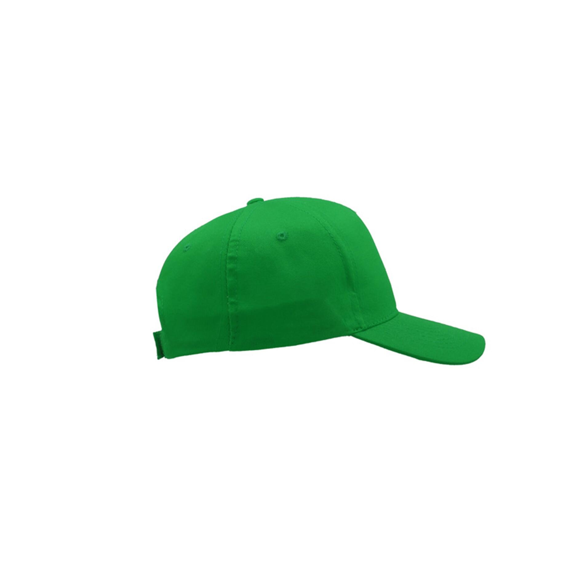 Start 5 Panel Cap (Pack of 2) (Light Green) 3/4