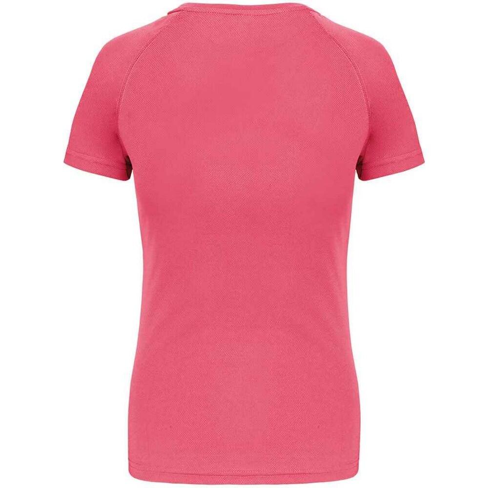 Tshirt Femme (Rose Fluo) 2/3