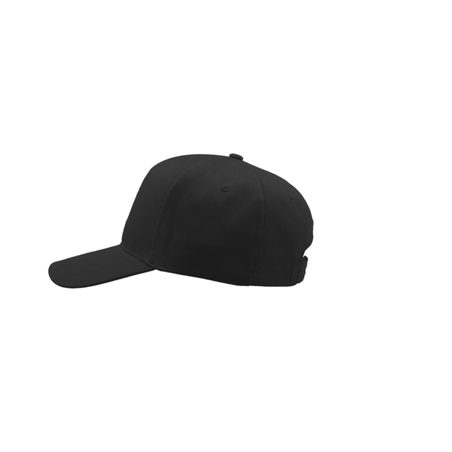 Start 5 Panel Cap (Pack of 2) (Black) 4/4