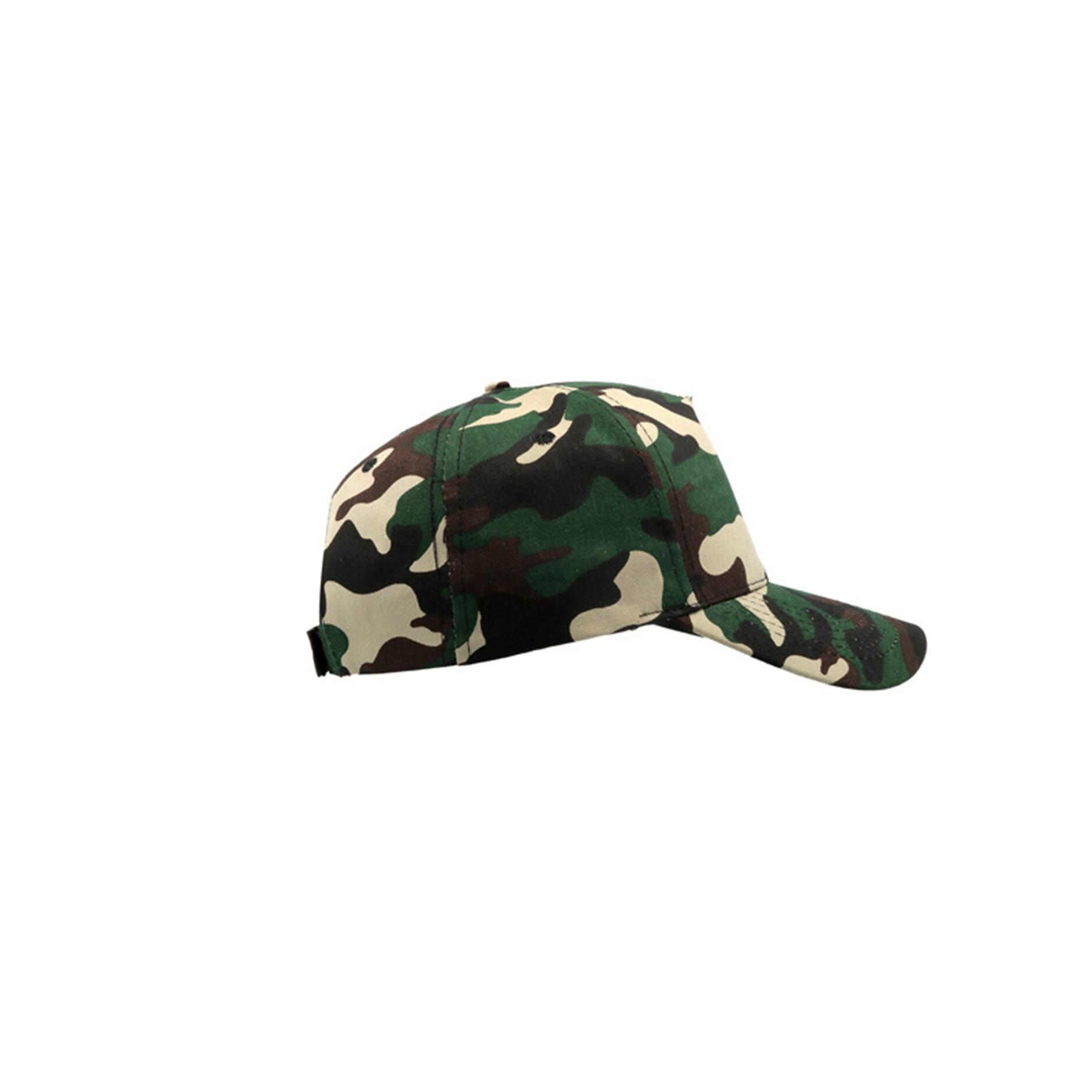 Start 5 Panel Cap (Pack of 2) (Camouflage) 3/4
