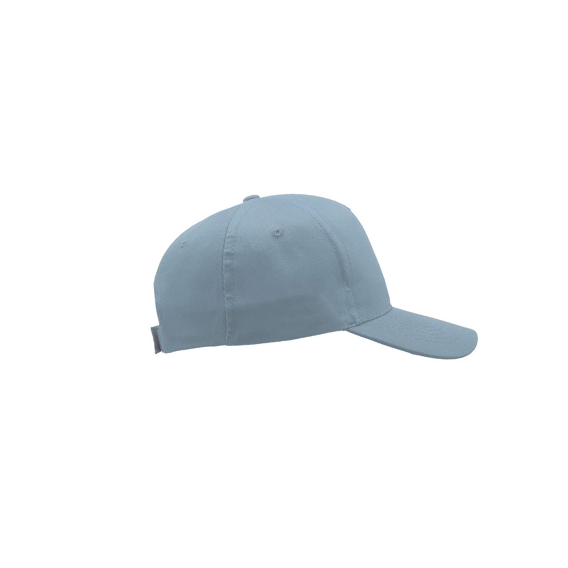 Start 5 Panel Cap (Pack of 2) (Light Blue) 3/4