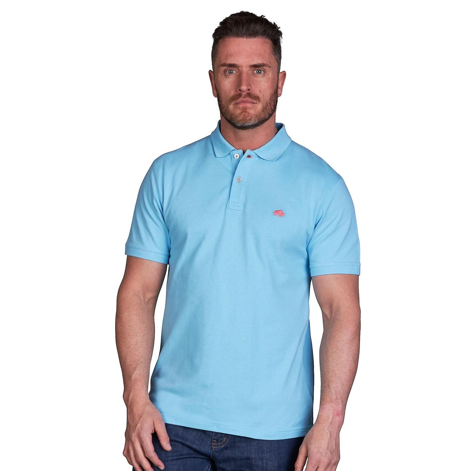 Polo CLASSIC Homme (Bleu Ciel) 4/4