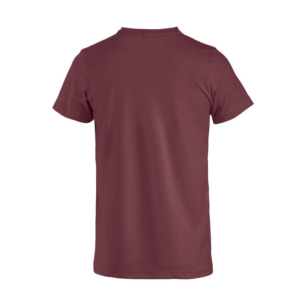 Tshirt BASIC Homme (Bordeaux) 2/4