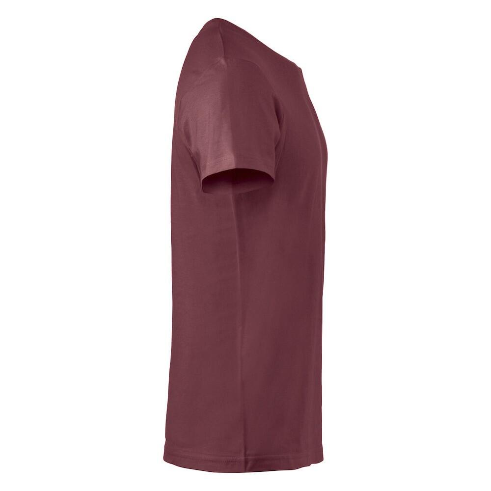 Tshirt BASIC Homme (Bordeaux) 4/4