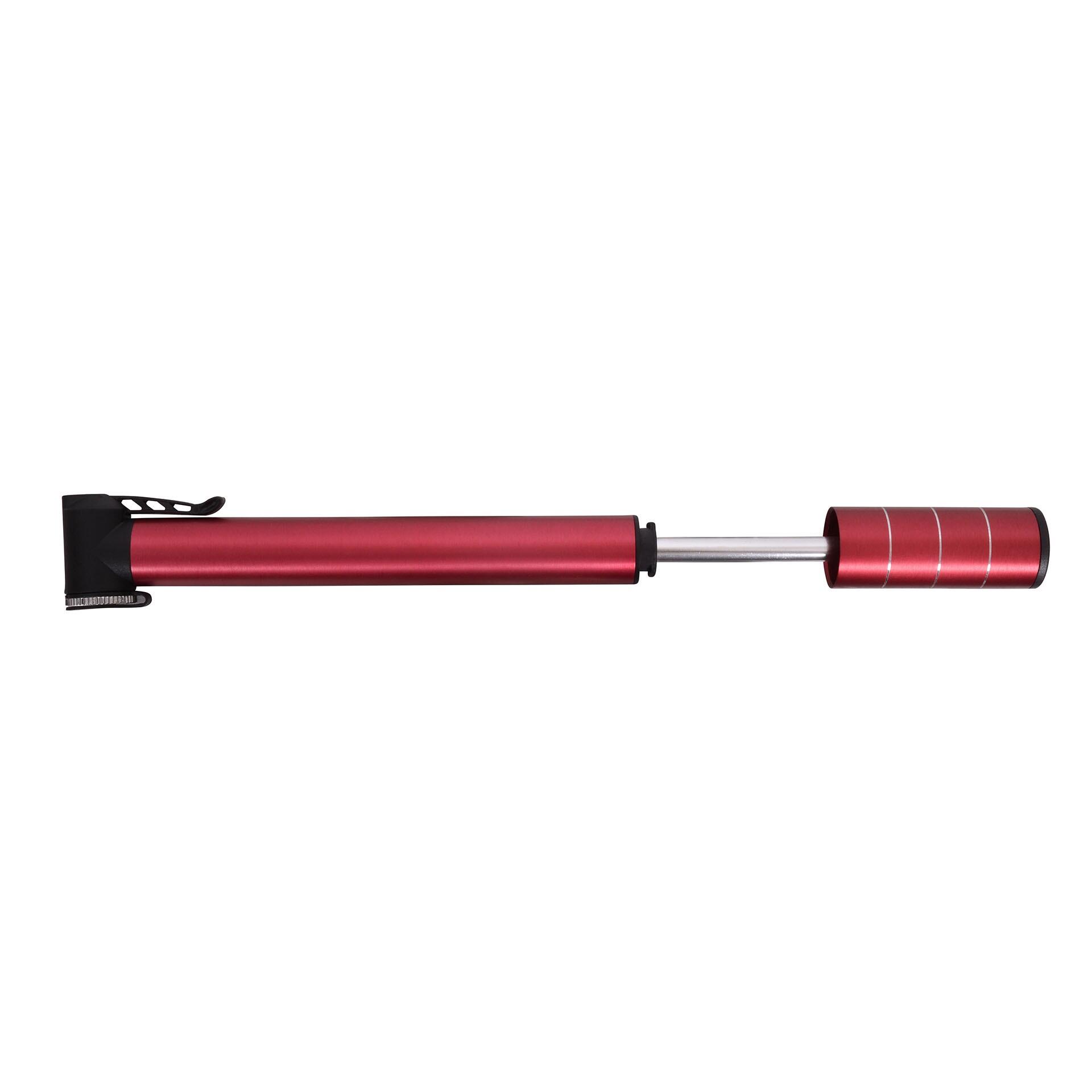 Pompka rowerowa mini BEE, czerwona 3/4