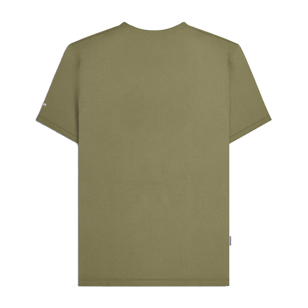 "AW25" TShirt für Herren Khakigrün 3/4