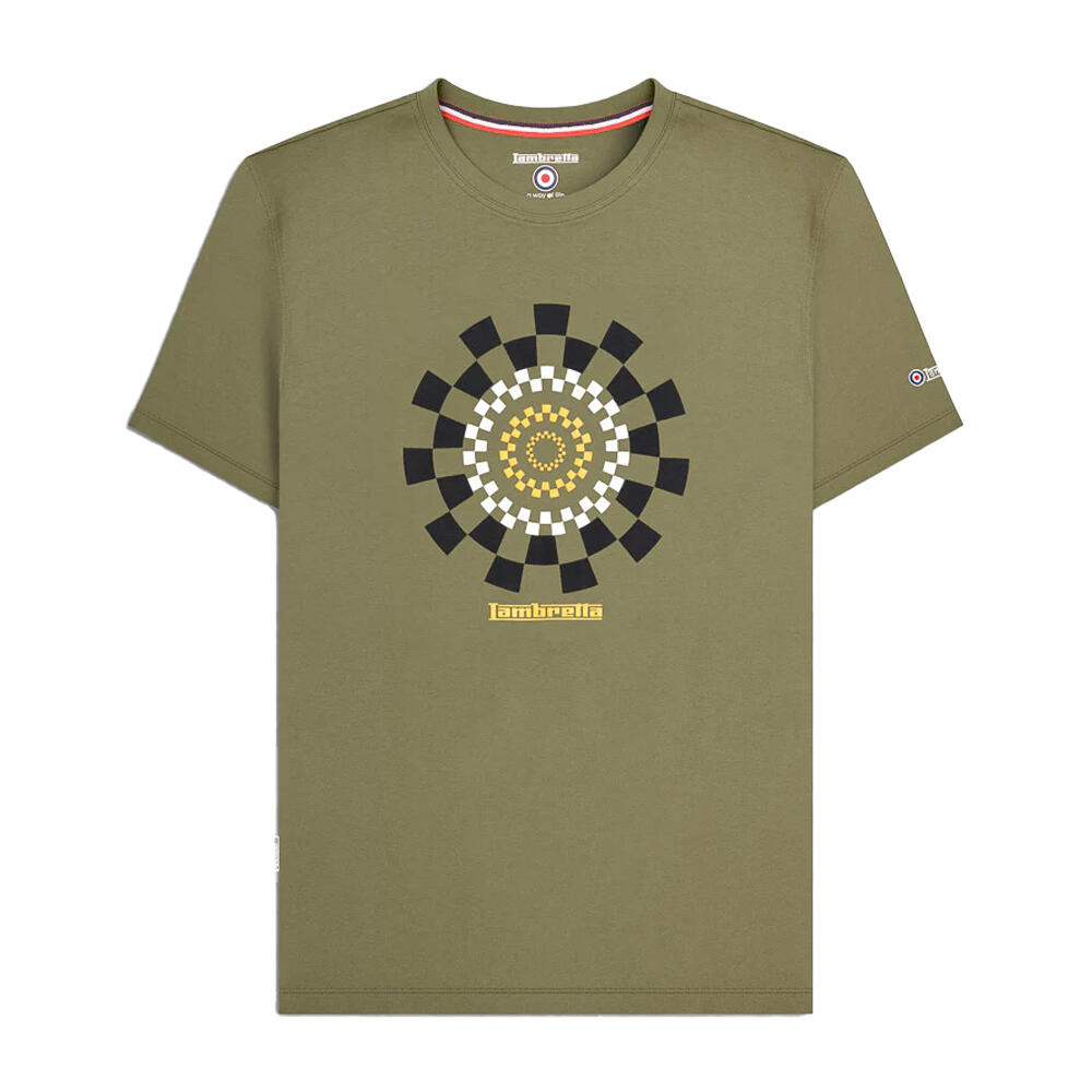 "AW25" TShirt für Herren Khakigrün 2/4