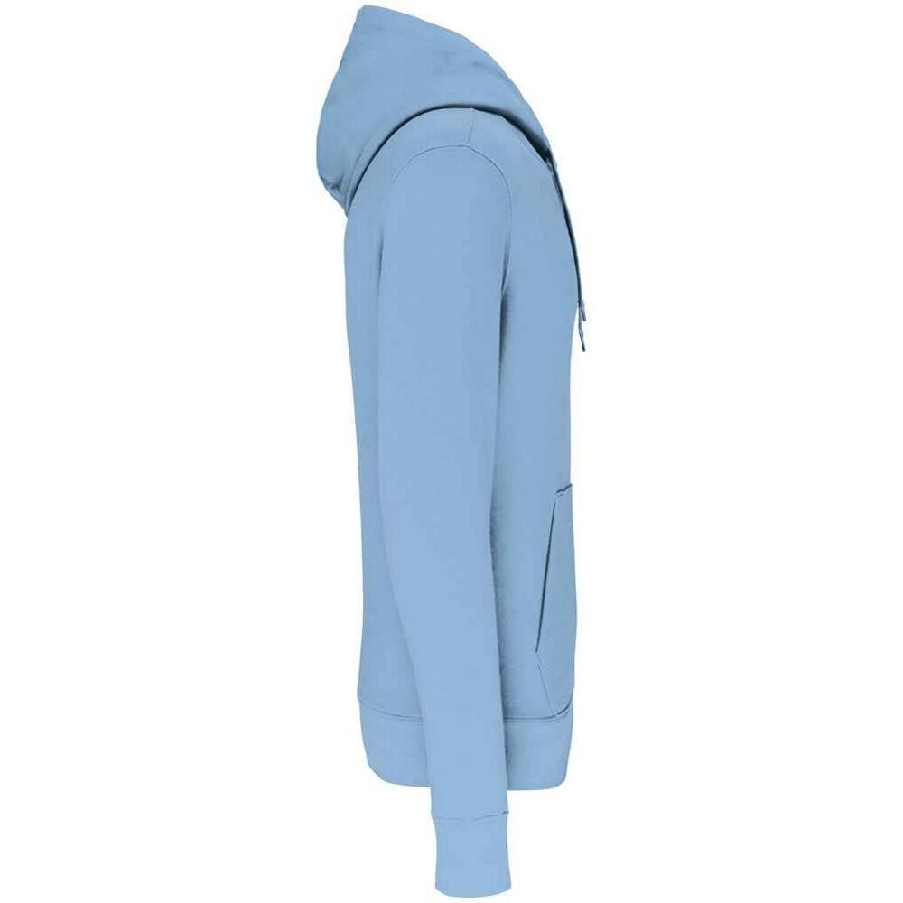 Felpa Con Cappuccio Uomo Kariban Azzurro 3/3