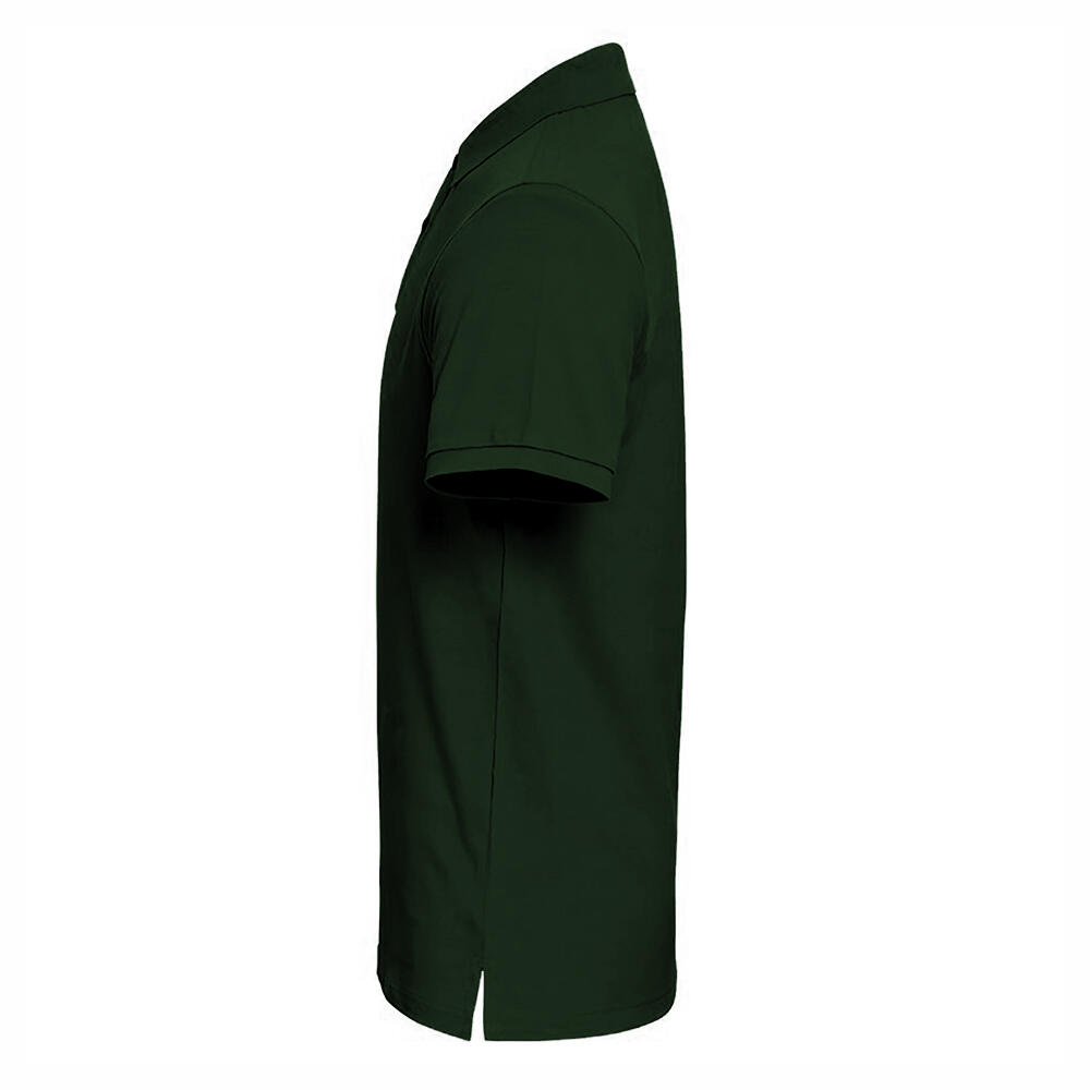Polo Manches Courtes Homme (Vert Bouteille) 3/4