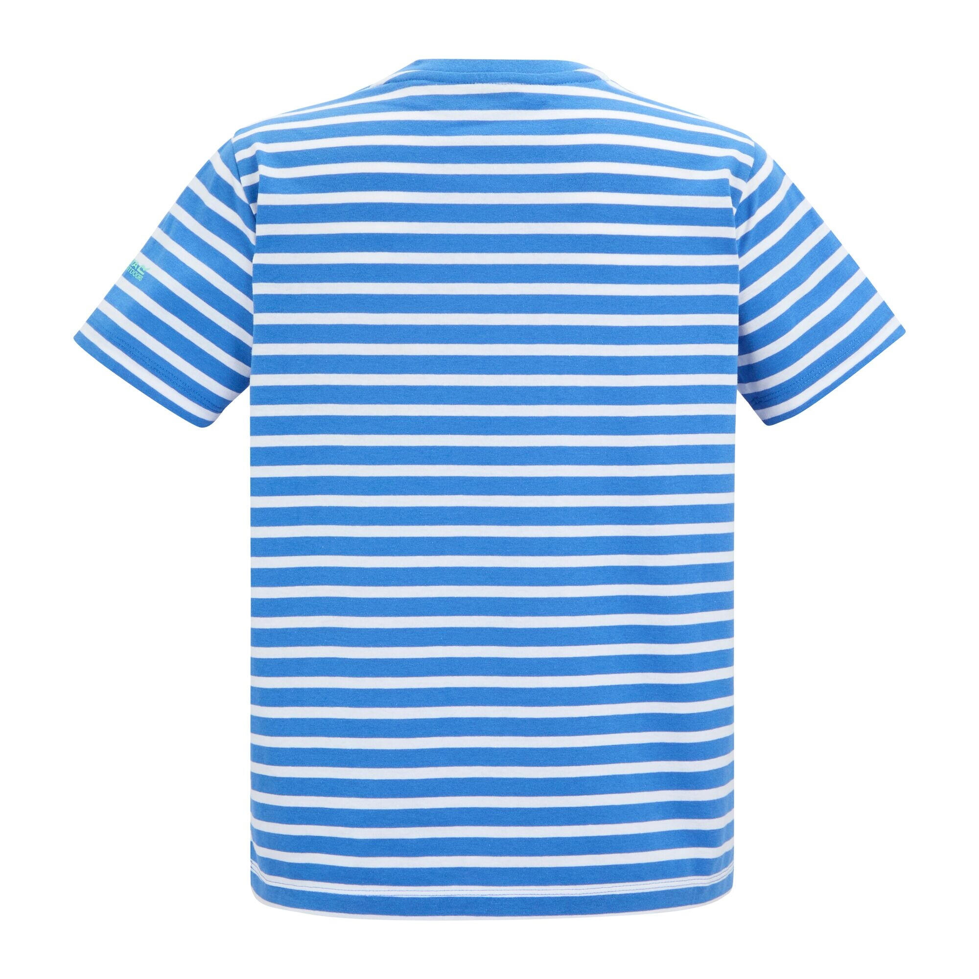 Tshirt Motif/style Rayé BAYLETTA Femme (Bleu Vif / Blanc) 2/5
