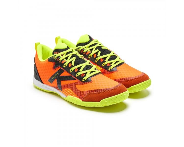 Zapatillas De Fútbol Sala Unisex Kelme Stiletto En Color Naranja Fluor 2/5