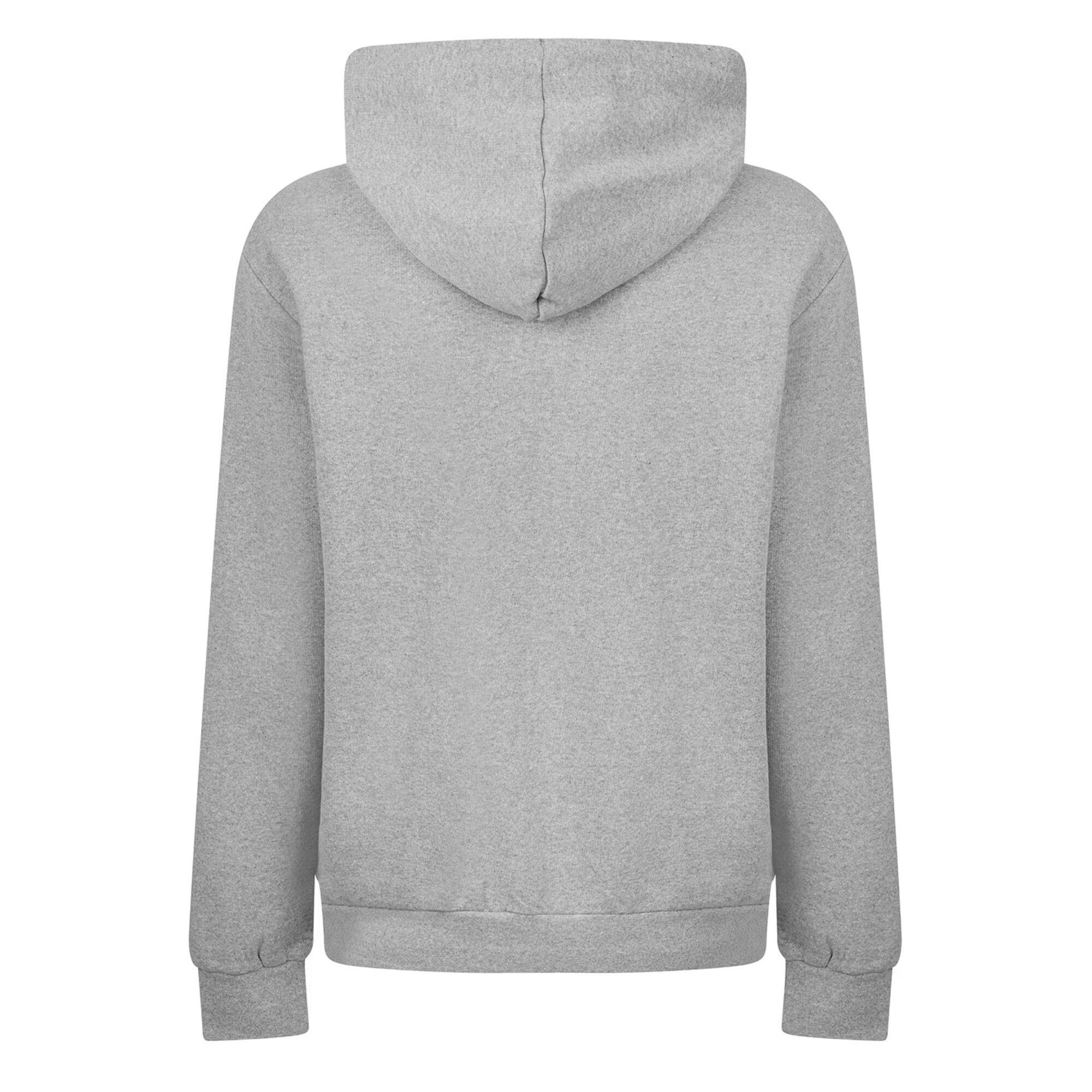 Fleecejacke mit Kapuze für Herren Hellgrau 3/4