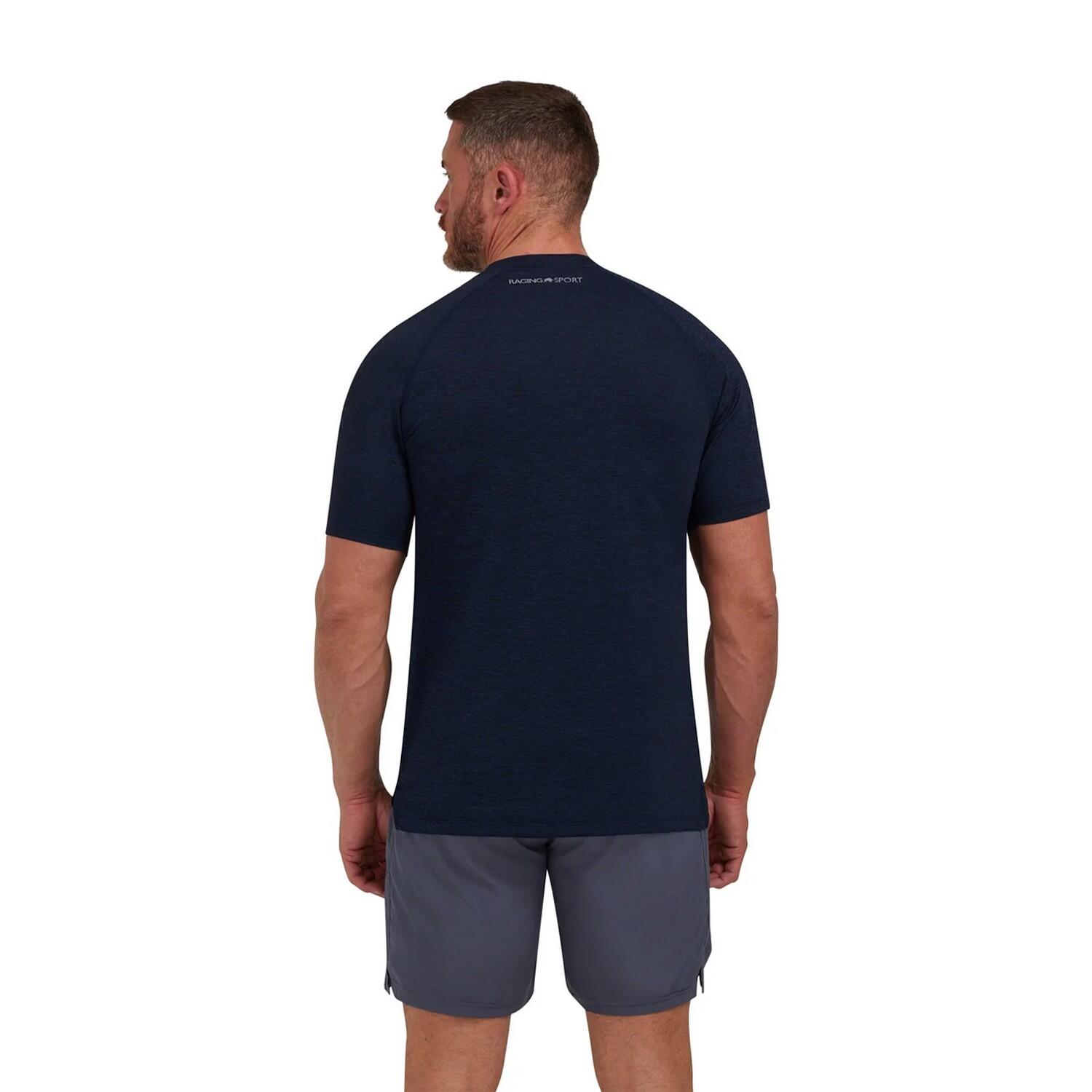 "Performance" TShirt für Herren Marineblau 2/4