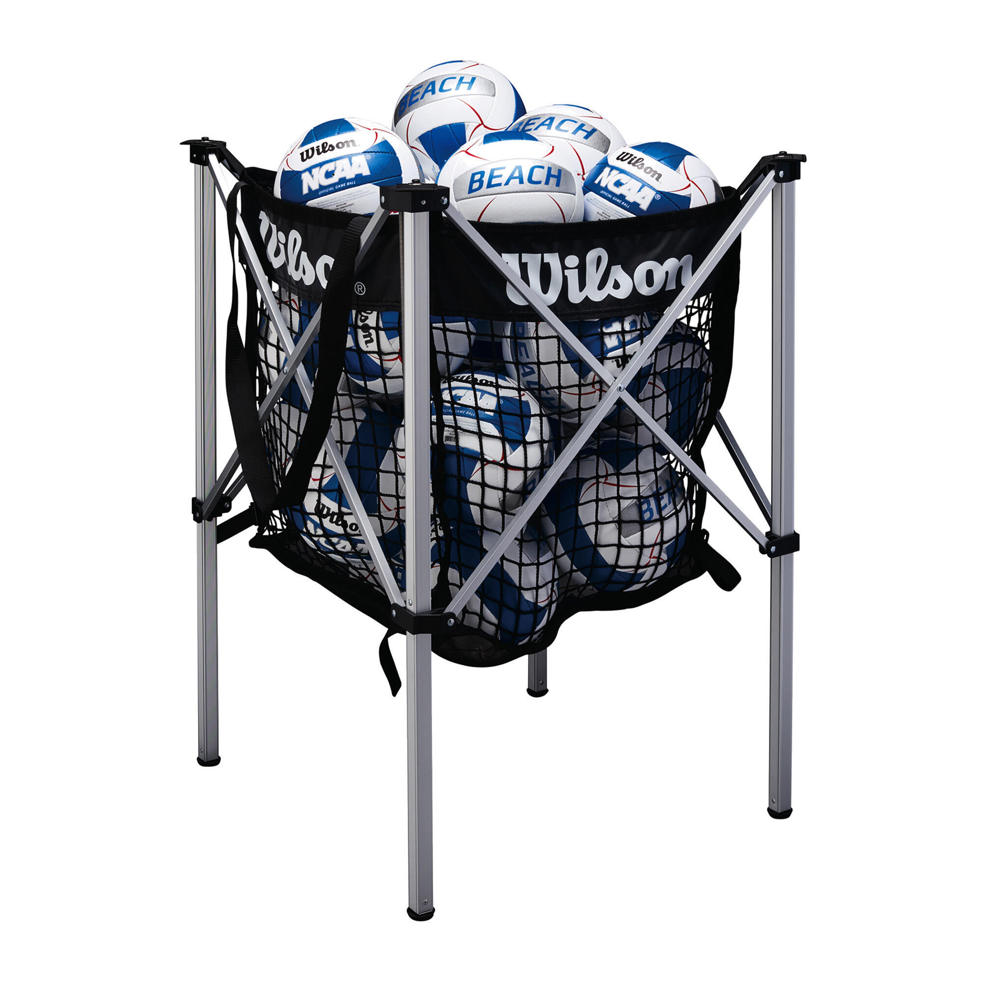 Kosz na piłki Wilson Beach Stand Up black 6/6
