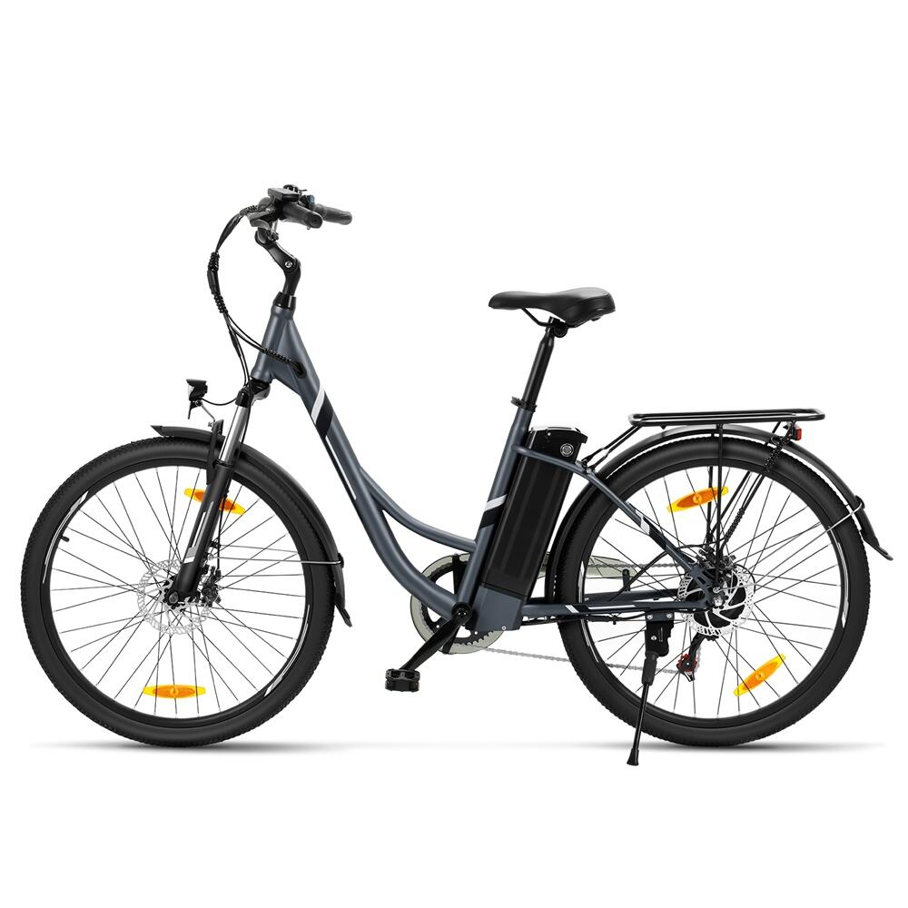 Vélo Électrique Ville 250W Autonomie 90km Suspension 80mm 7 Vitesses B1 5/5