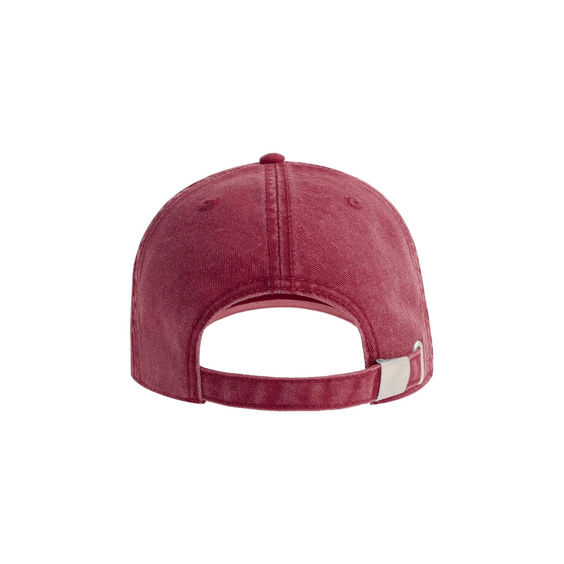 Digg Pigment Dyed 6 Panel Cap (Burgundy) 2/4