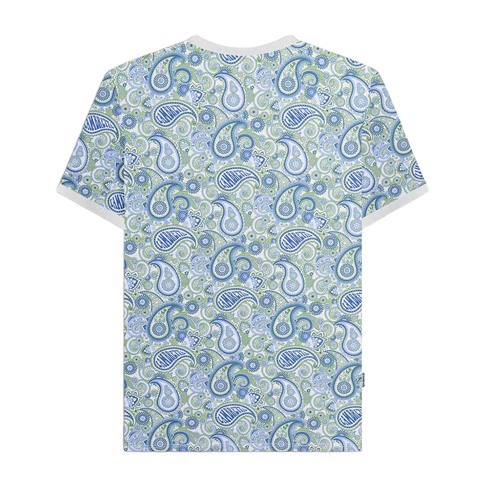 "SS25" TShirt für Herren Grau/Marineblau 2/2