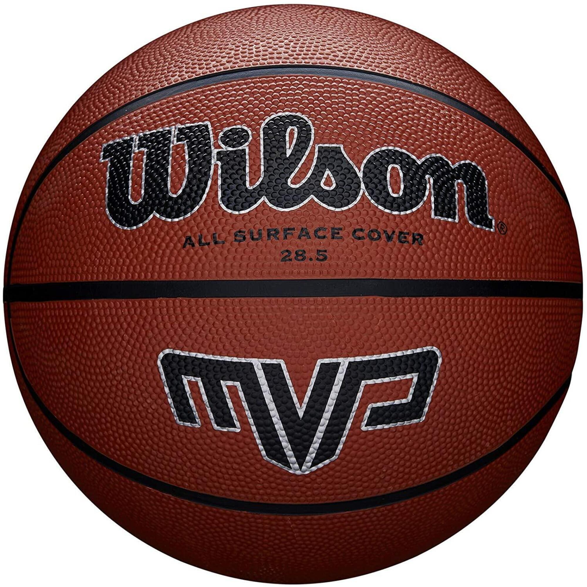 WILSON WILSON MVP OUTDOOR BASKETBALL RUBBER IN BROWN SIZE 6