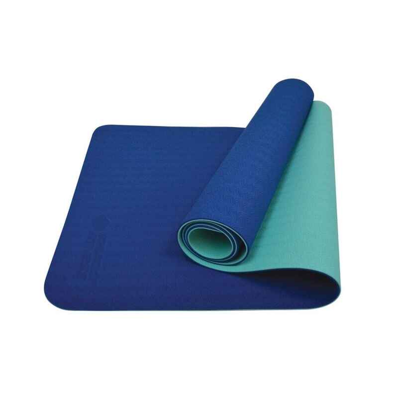 Schildkröt Fitness yogamatte Bicolor 180 x 61 cm navy/mint